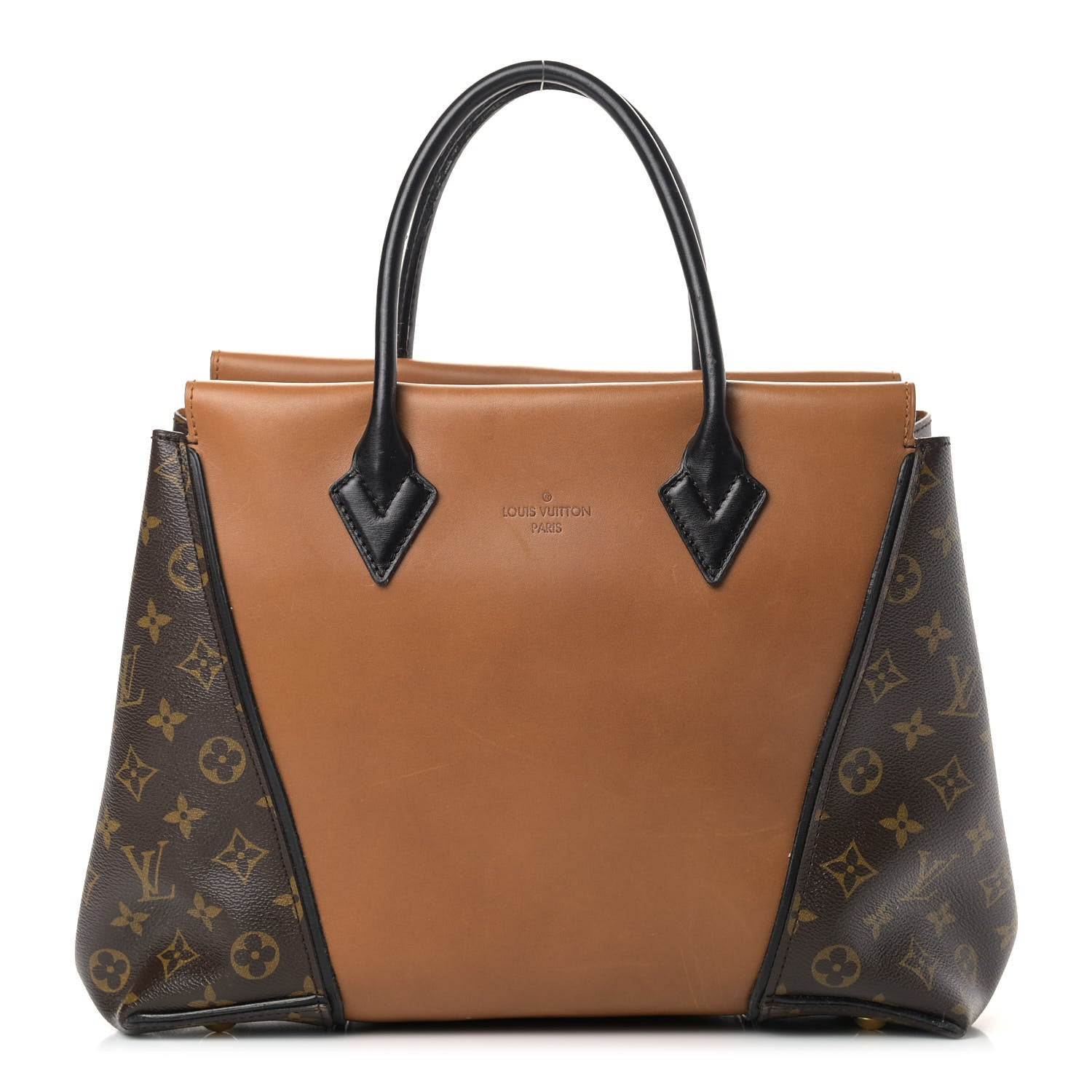 Louis Vuitton Monogram Cuir Orfevre Tote W PM Noisette 1 of 23