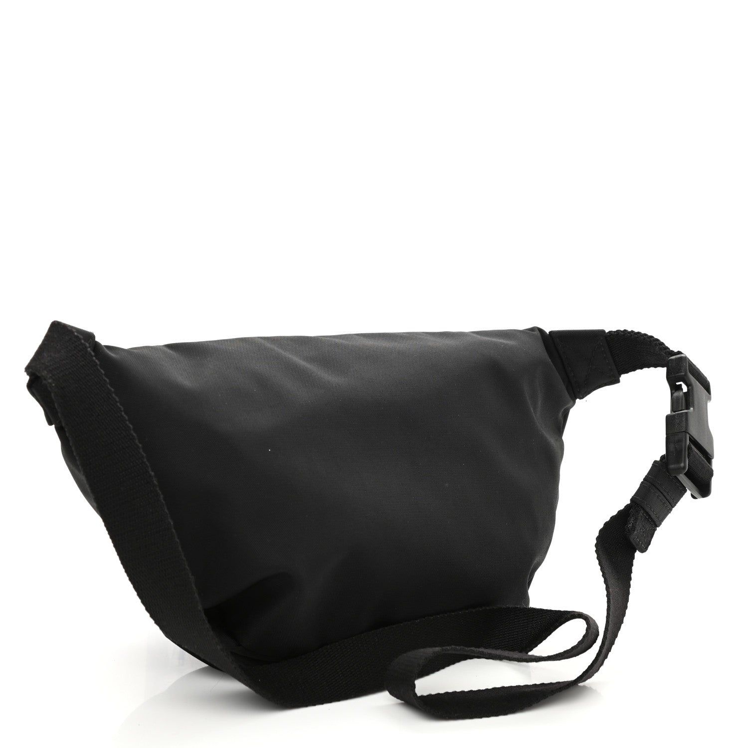 Balenciaga Nylon Wheel Logo Belt Bag Black 2 of 7