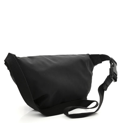 Balenciaga Nylon Wheel Logo Belt Bag Black 2 of 7