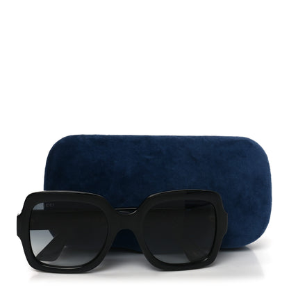 Gucci Acetate Square Frame Sunglasses GG1337S Black 7 of 7
