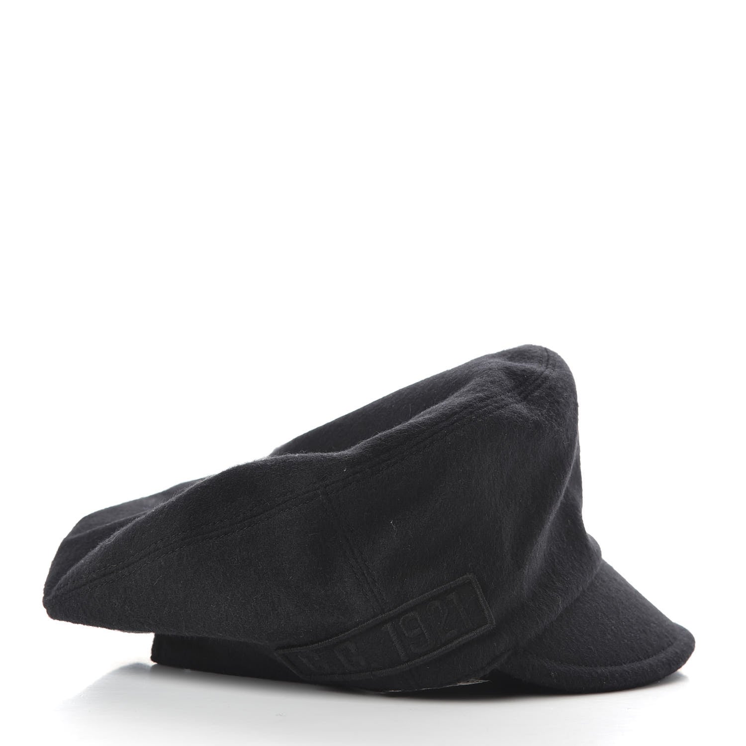 Gucci Wool Military Badges Cap XL Black 6 of 8