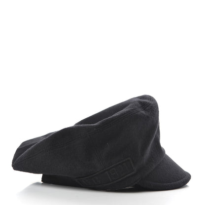 Gucci Wool Military Badges Cap XL Black 6 of 8