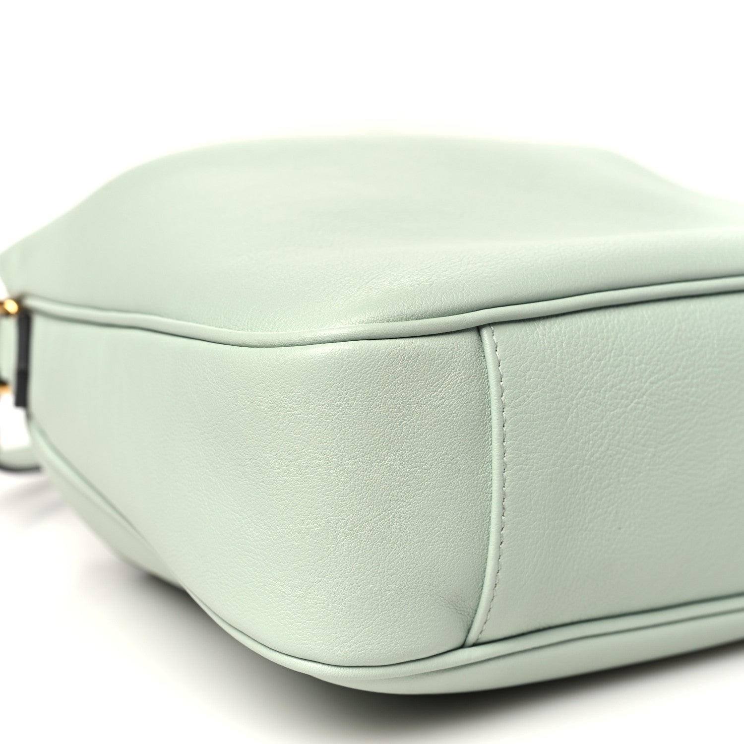Gucci Softy Wonka Textured Dollar Calfskin Medium Diana Shoulder Bag Salvy Green 9 of 11