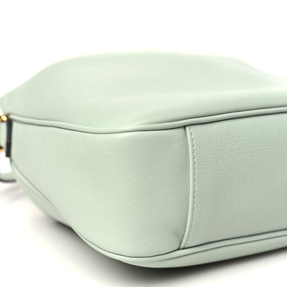 Gucci Softy Wonka Textured Dollar Calfskin Medium Diana Shoulder Bag Salvy Green 9 of 11