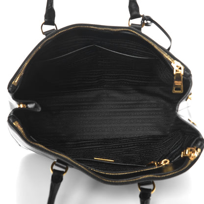 Prada Saffiano Large Galleria Double Zip Tote Black 4 of 15