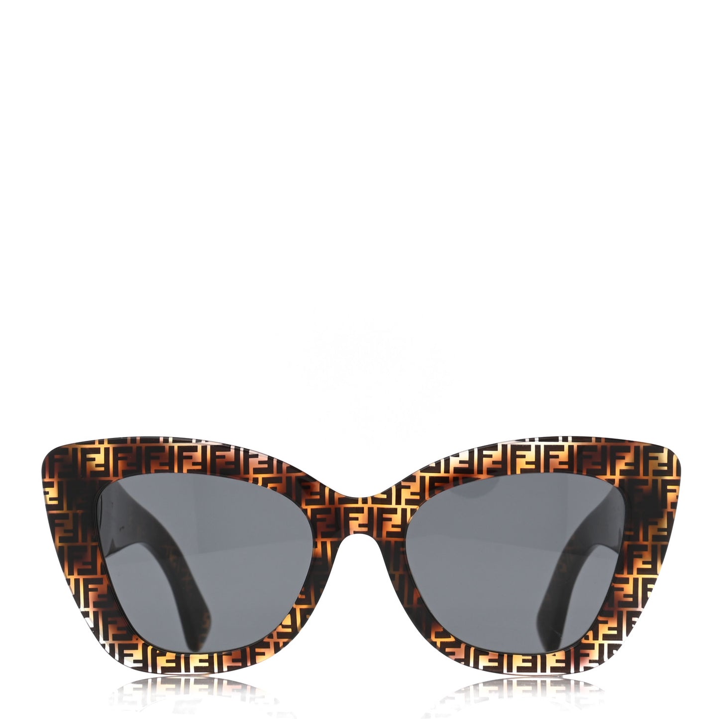 Acetate F is Fendi FF 51mm Cat Eye Sunglasses 0327/S Tortoise Camouflage