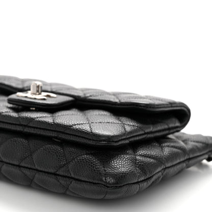 Chanel Iridescent Caviar Quilted Daily Zip Crossbody Bag Black 11 of 12