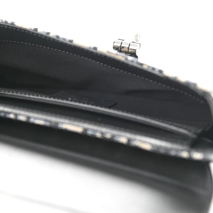 Christian Dior Oblique Smooth Calfskin Messenger Beige Black 5 of 9