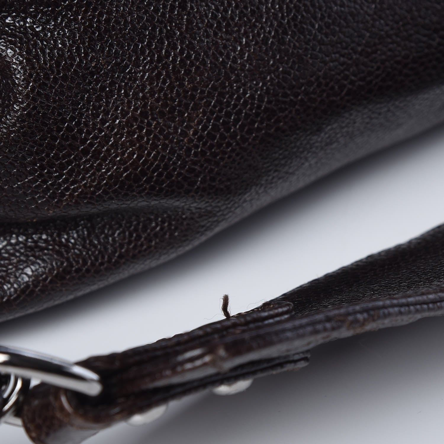Chanel Glazed Caviar Pocket In The City Shoulder Bag Brown 11 of 11