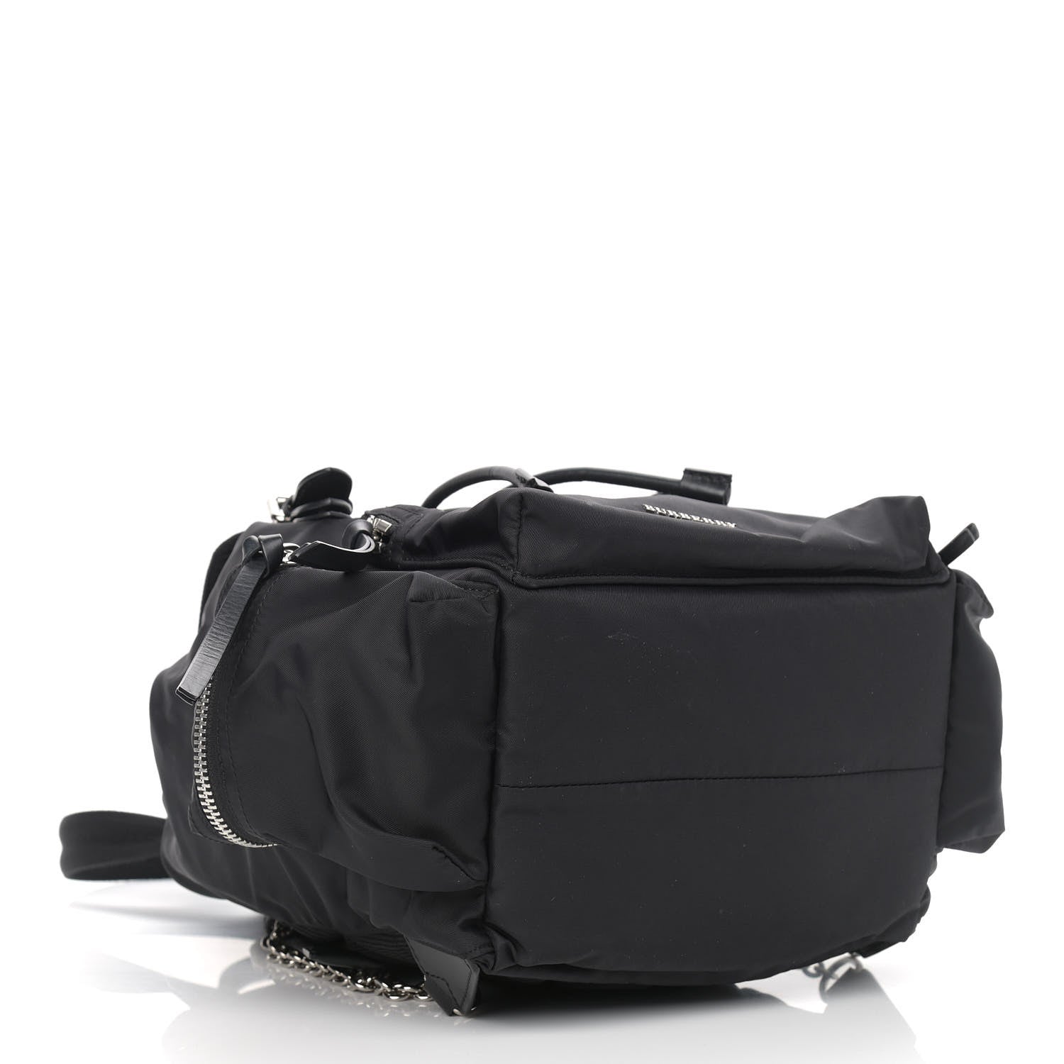 Burberry Technical Nylon Medium Rucksack Backpack Black 3 of 9