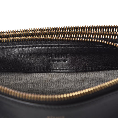 Celine Lambskin Small Trio Crossbody Bag Black 8 of 16