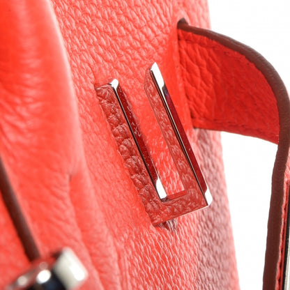 Hermes Togo Birkin 35 Rouge Casaque 9 of 25