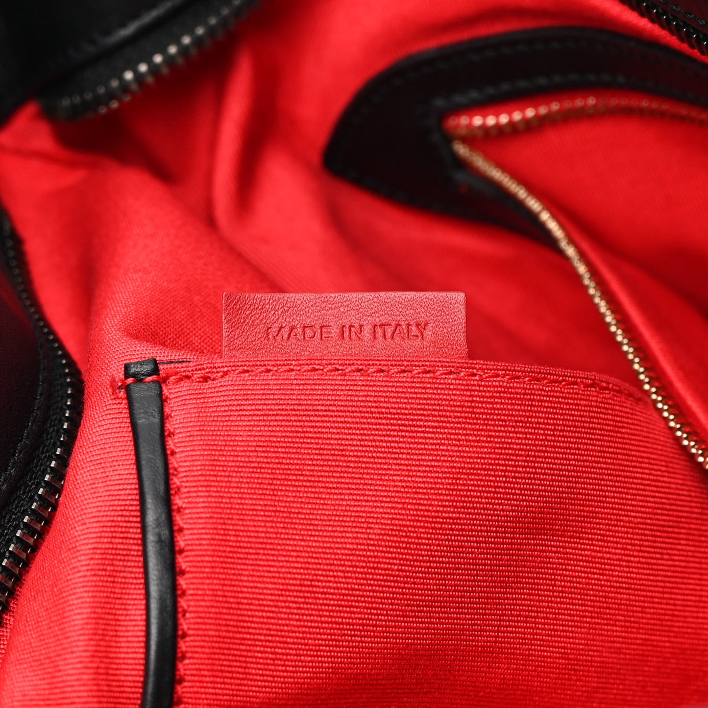 Calfskin Justine Spikes Hobo Black