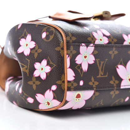 Louis Vuitton Monogram Cherry Blossom Sac Retro Bag Brown 15 of 17