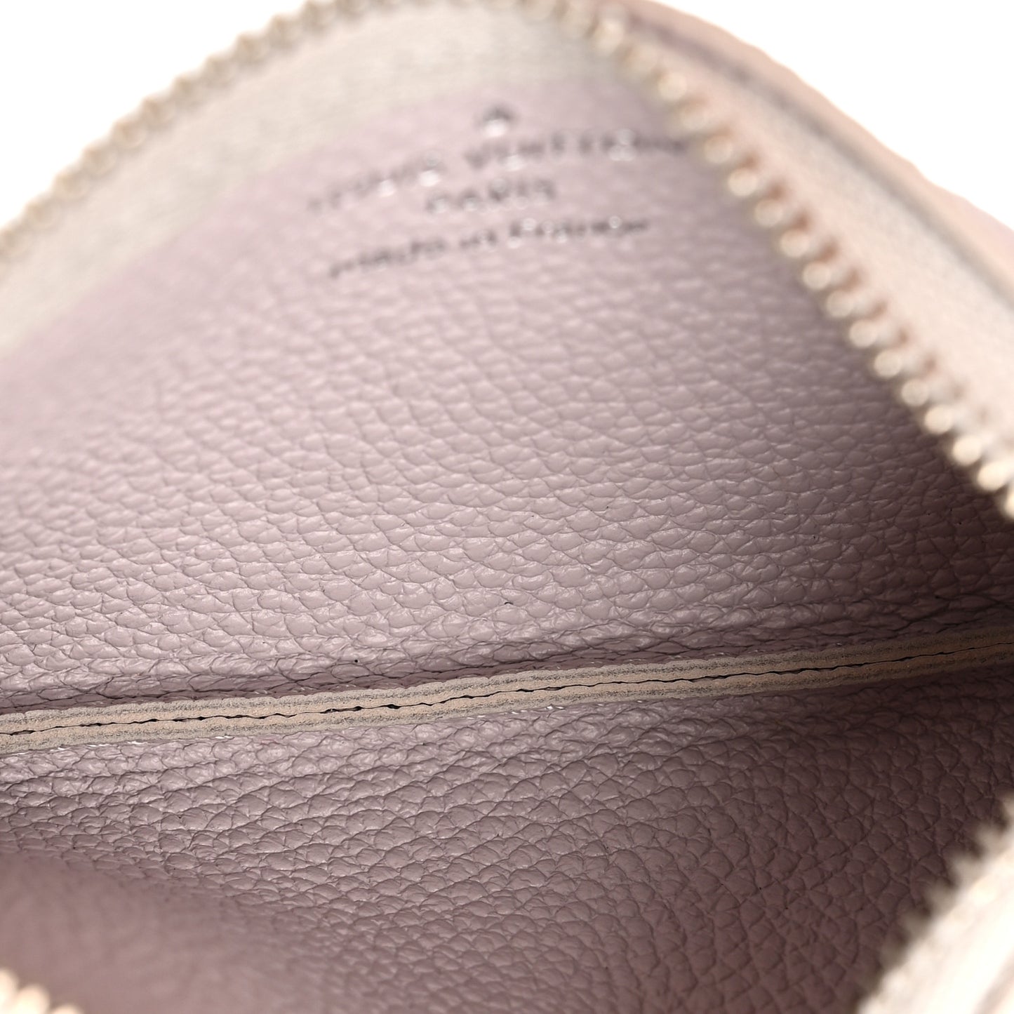 Empreinte Monogram Giant Key Pouch Brume Gray White Quartz