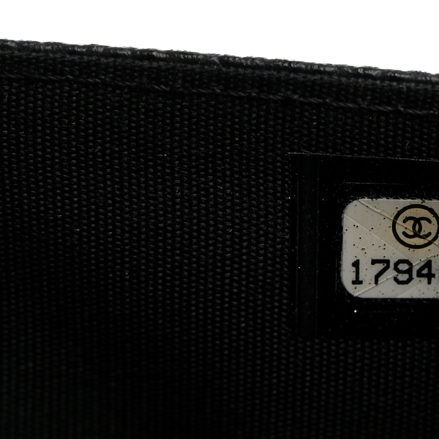 Chanel Caviar Timeless CC Wallet On Chain WOC Black 7 of 10