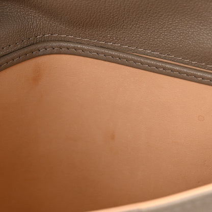 Delvaux Grained Calfskin Mini Brillant Satchel Camaieux Tourterelle 12 of 12