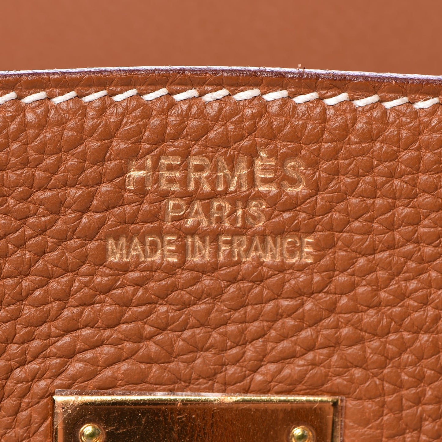 Togo Birkin 35 Gold