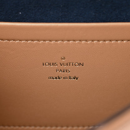 Louis Vuitton Lambskin Embossed Monogram Pochette Coussin Camel 5 of 10