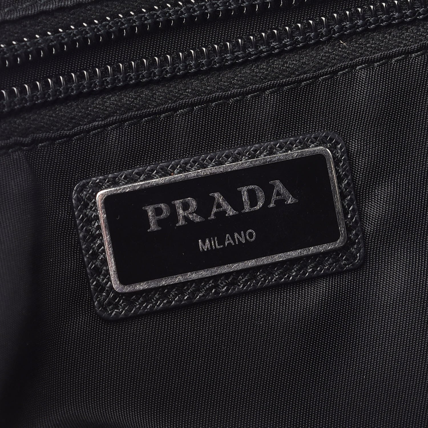 Prada Tessuto Nylon Belt Bag Black 5 of 9