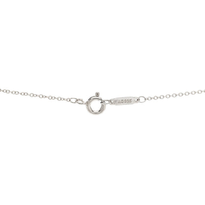 Tiffany Sterling Silver Twist Knot Pendant Necklace 5 of 5