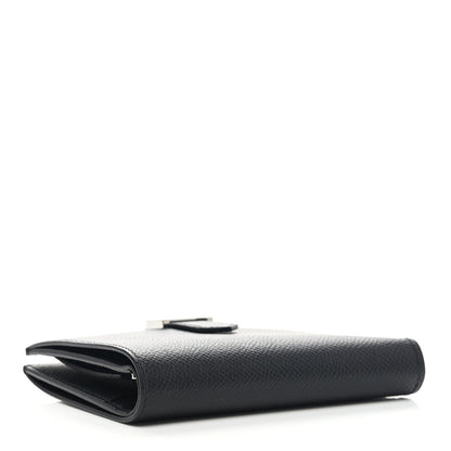 Hermes Epsom Bearn Compact Wallet Black 4 of 8