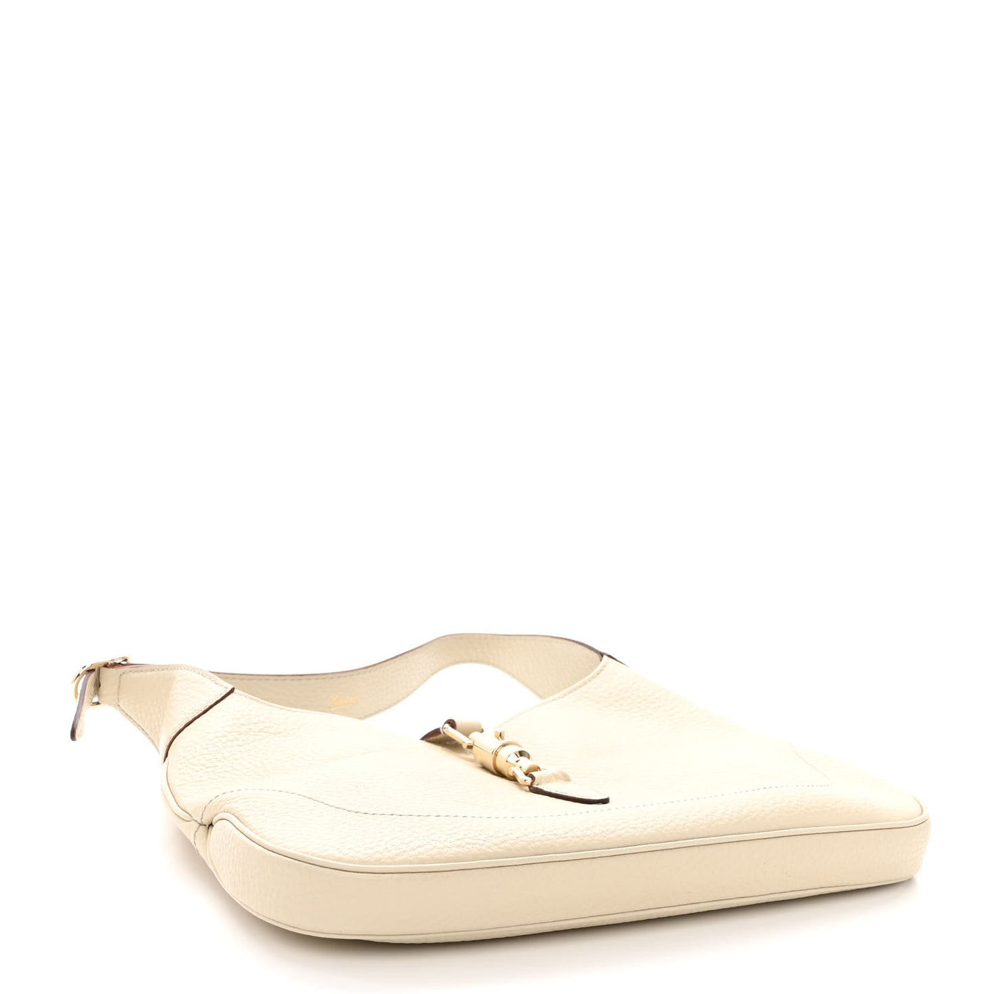 Calfskin Small Jackie O Hobo White