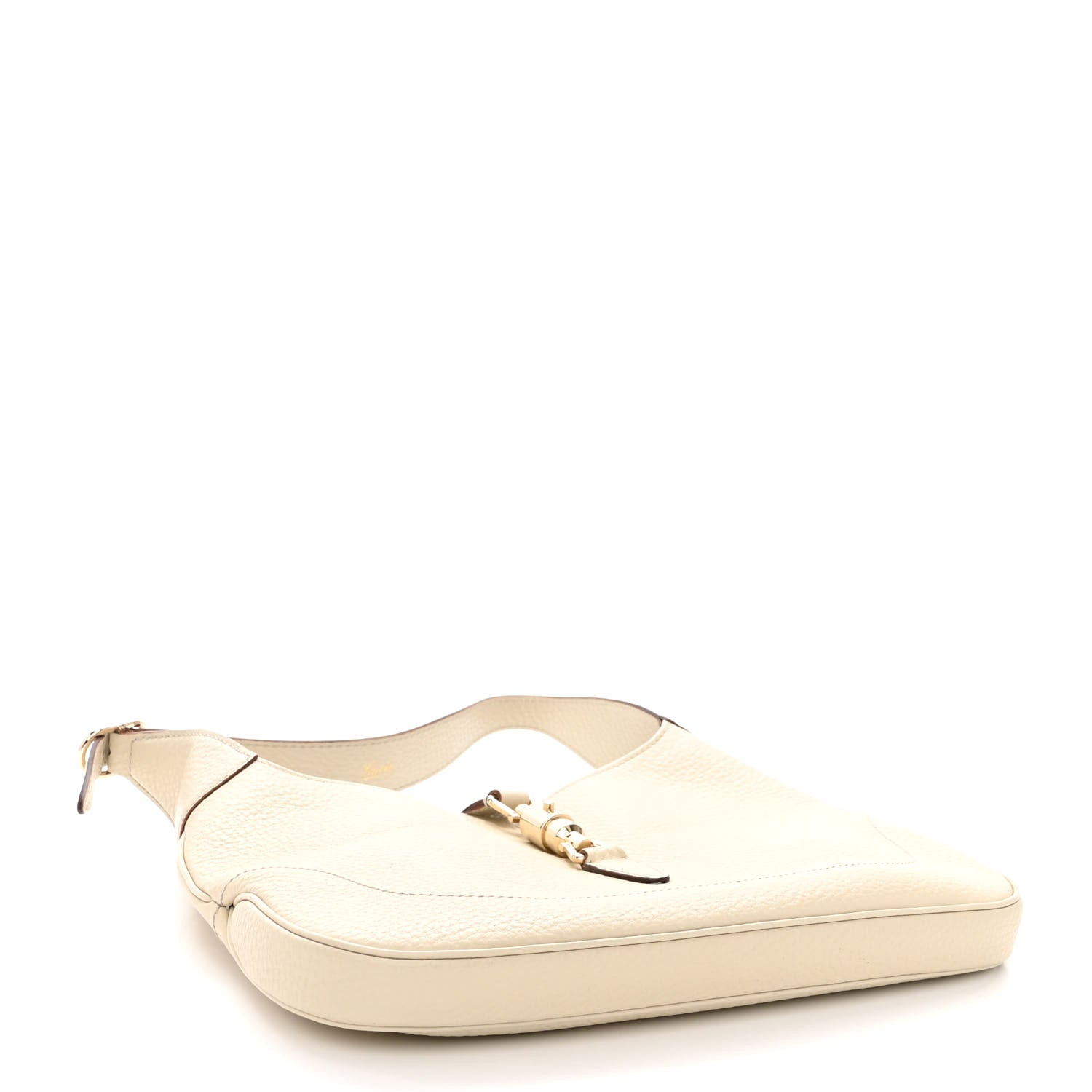 Gucci Calfskin Small Jackie O Hobo White 4 of 11