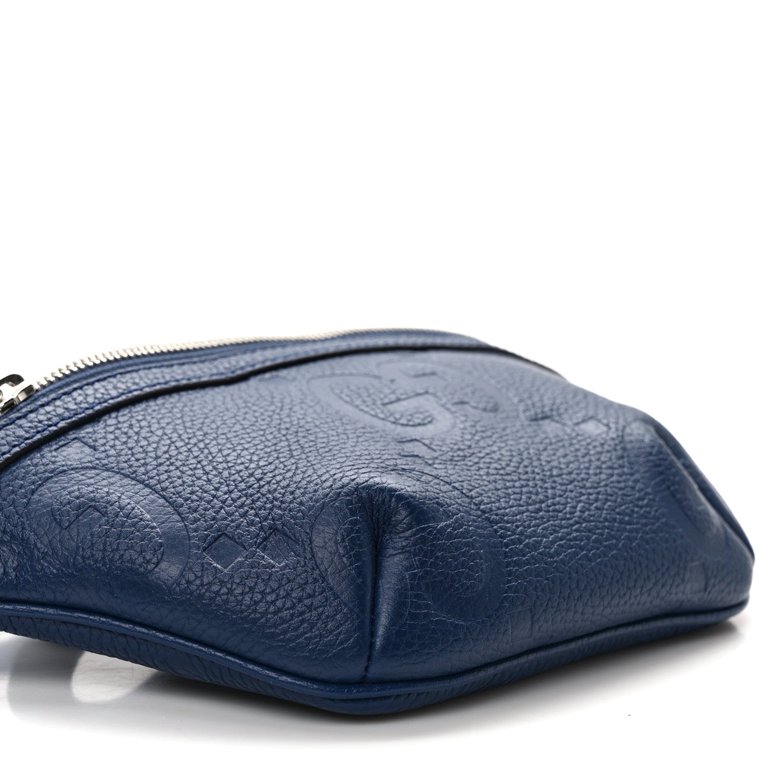 Gucci Piuma Calfskin Jumbo GG Embossed Small Belt Bag Royale 8 of 10