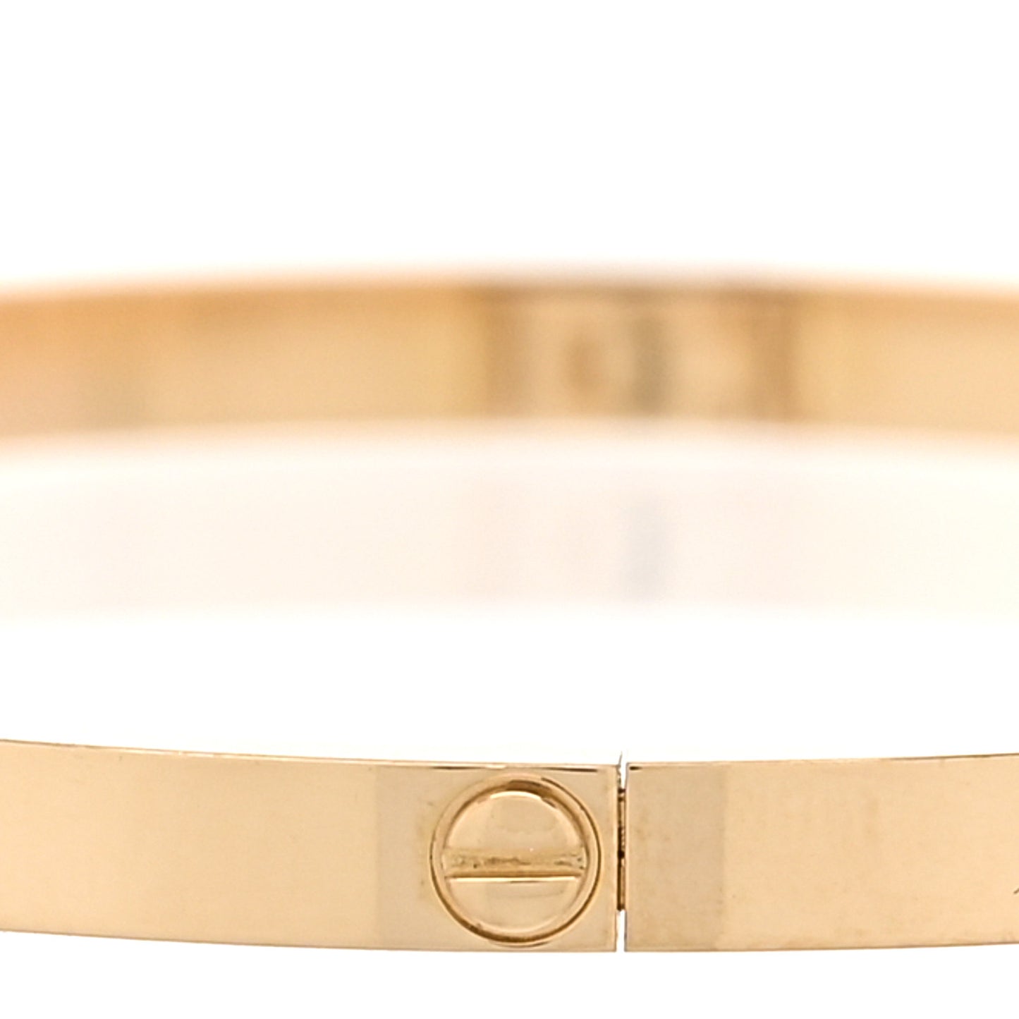 18K Yellow Gold Small LOVE Bracelet 18