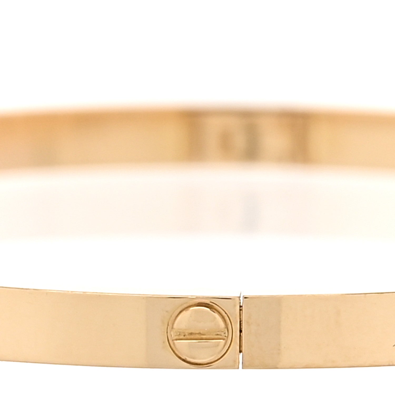 Cartier 18K Yellow Gold Small LOVE Bracelet 18 4 of 9