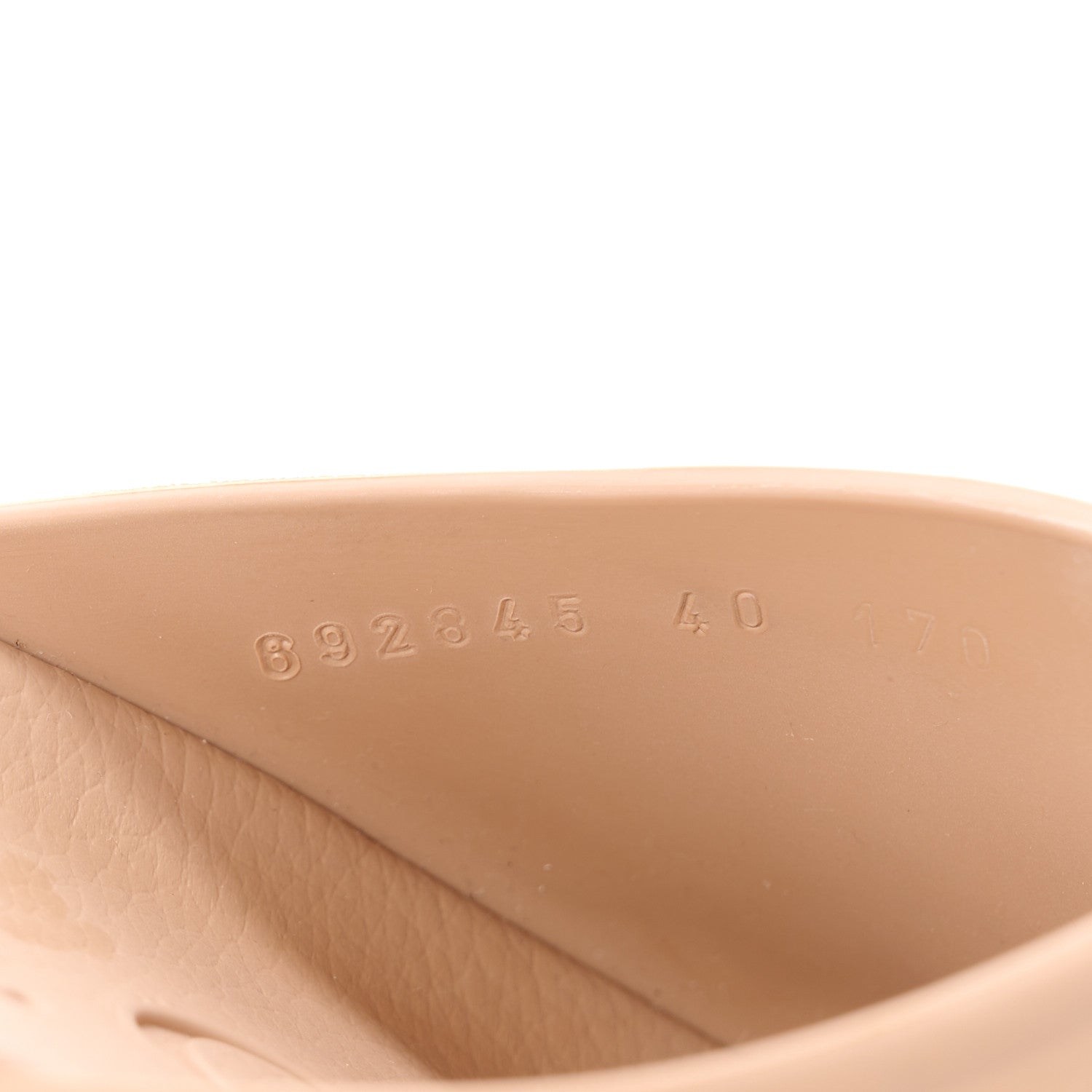 Gucci Soft Rubber Womens Interlocking G Platform 42mm Slide Sandals 40 Vintage Camel 8 of 11