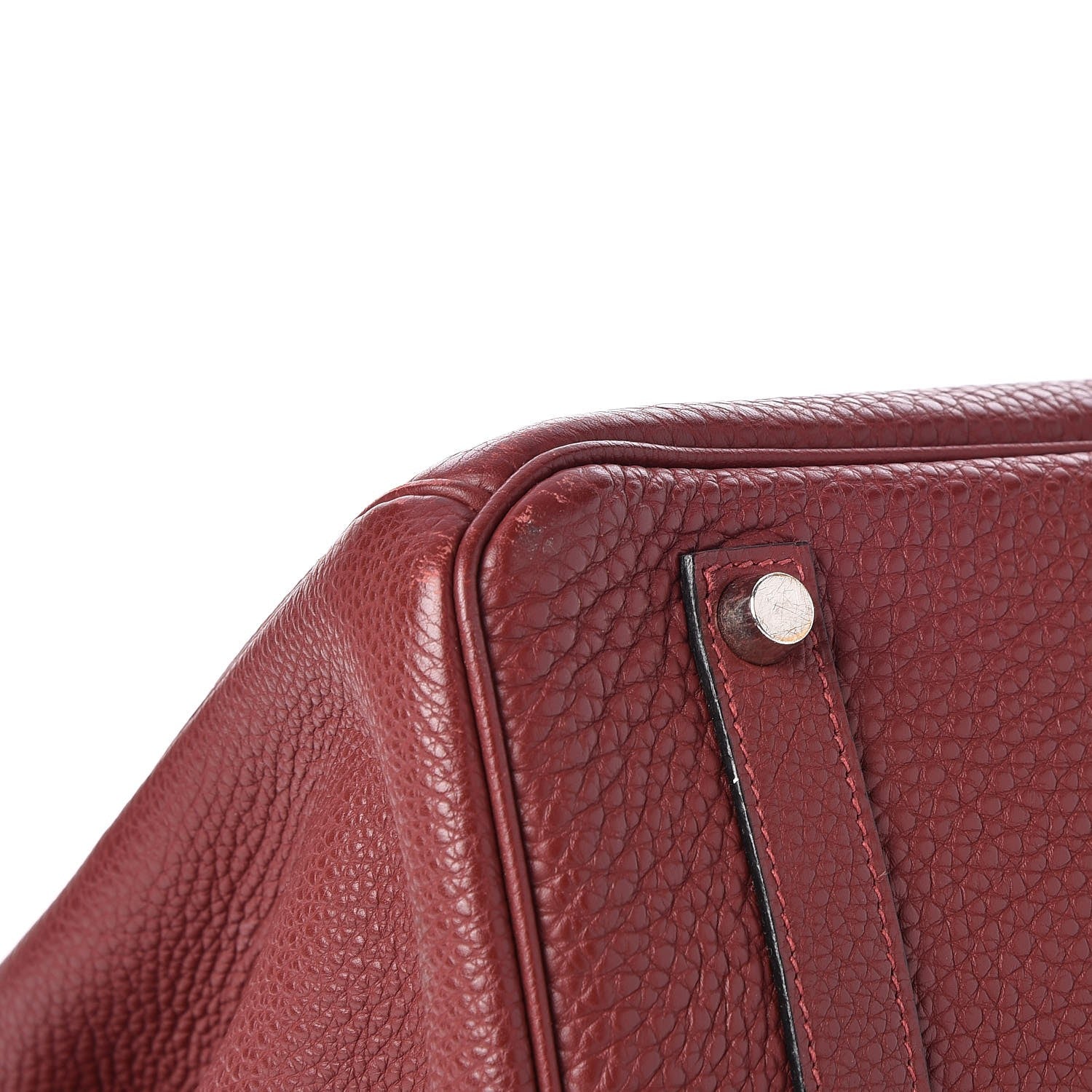Hermes Togo Birkin 35 Rouge H 35 of 35