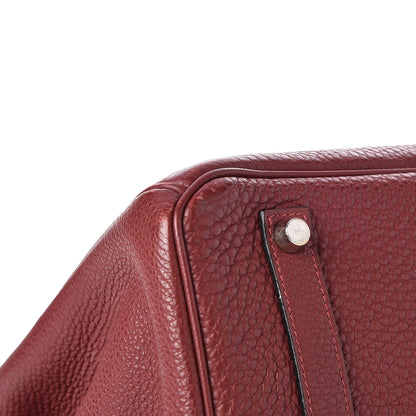 Hermes Togo Birkin 35 Rouge H 35 of 35