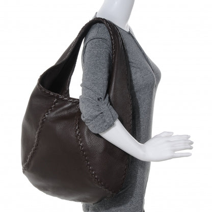 Bottega Veneta Cervo Deerskin Hobo Ebano 2 of 8
