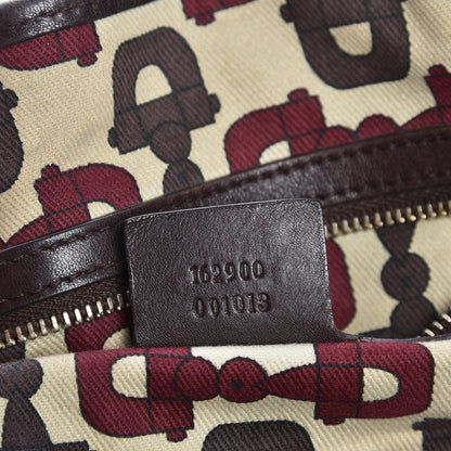 Gucci Guccissima Small Pelham Shoulder Bag Chocolate 7 of 9