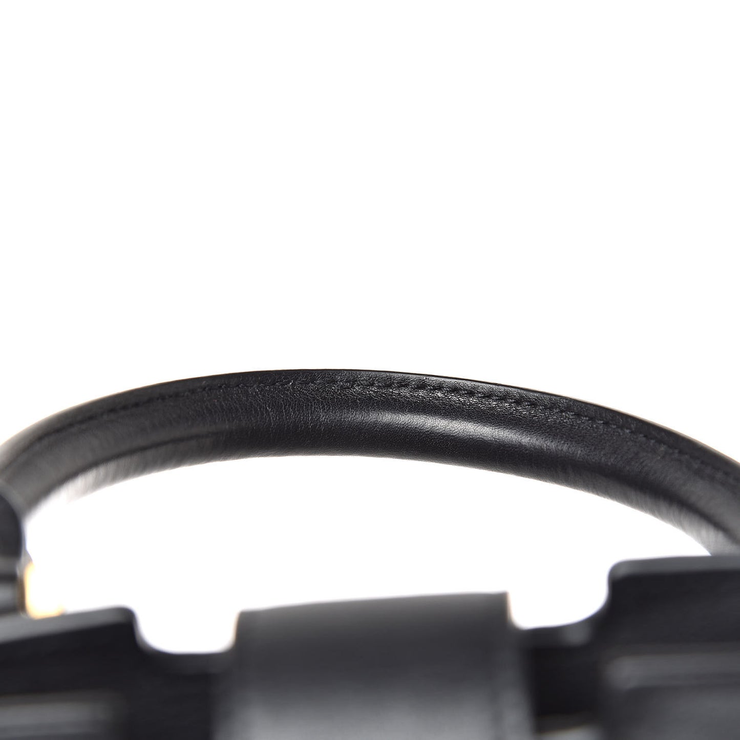 Calfskin Small Monogram Cabas Black