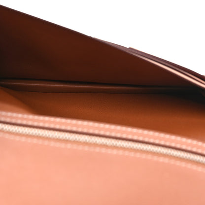 Hermes Epsom Bearn Gusset Wallet Gold 7 of 15