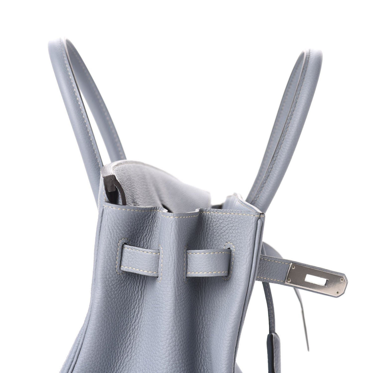 Hermes Togo Birkin 35 Bleu Lin 13 of 33