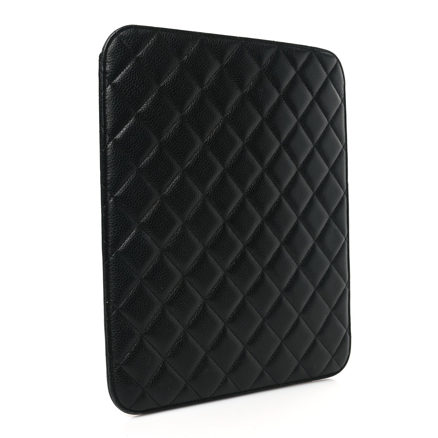 Chanel Caviar Quilted iPad Case Black 3 of 9