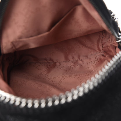 Stella McCartney Shaggy Deer Mini Falabella Backpack Black 4 of 7