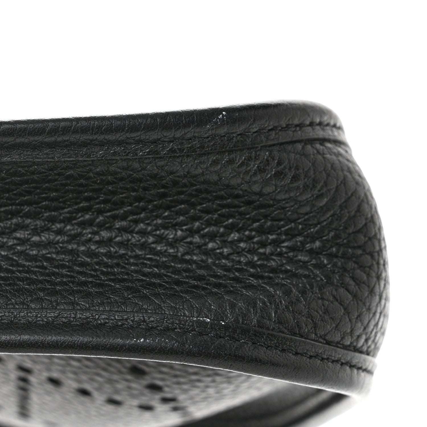 Hermes Taurillon Clemence Amazone Sangle Cavale Evelyne TPM Black Noisette 12 of 13