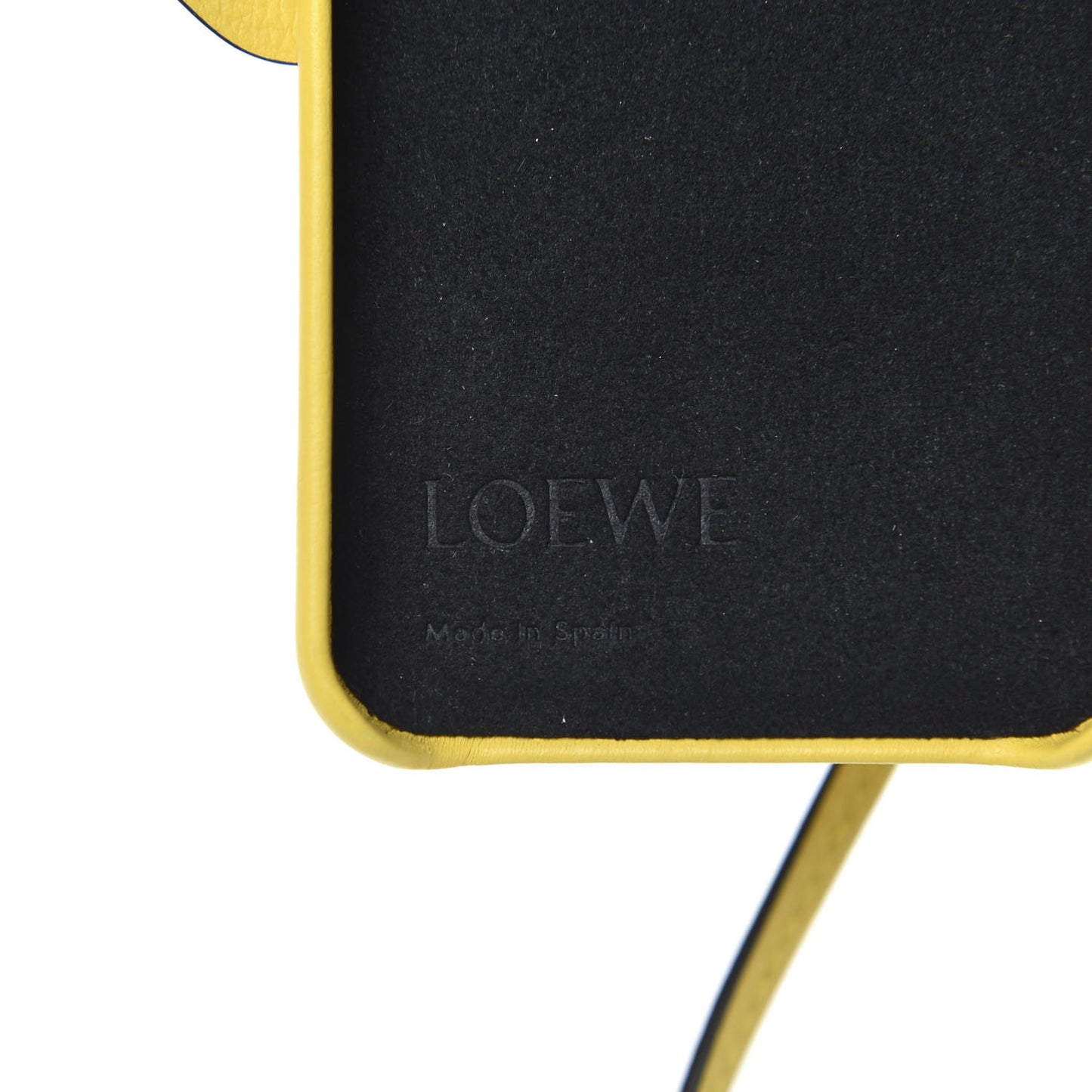 Calfskin Elephant Iphone X/XS Case Yellow