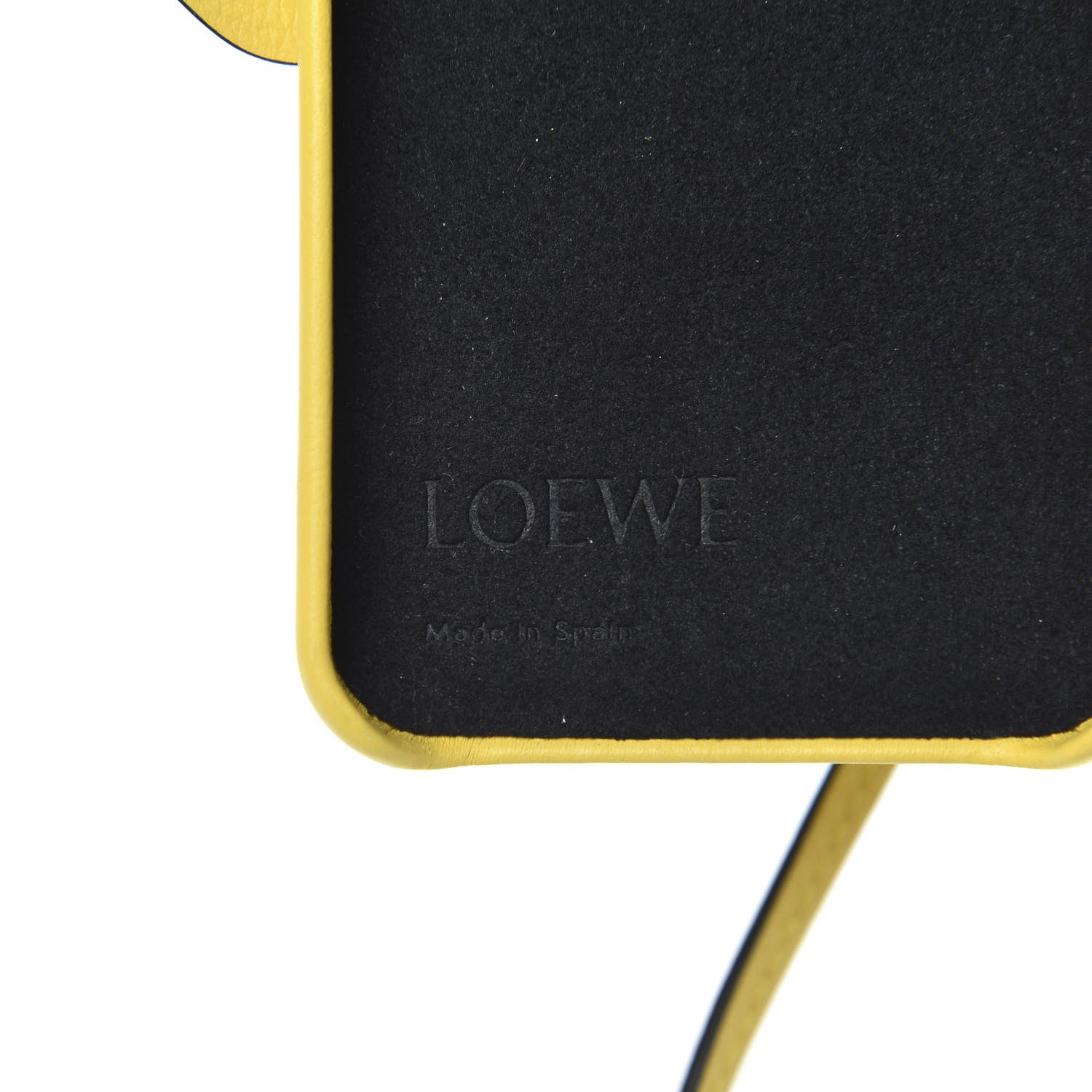 Loewe Calfskin Elephant Iphone X/XS Case Yellow 6 of 7