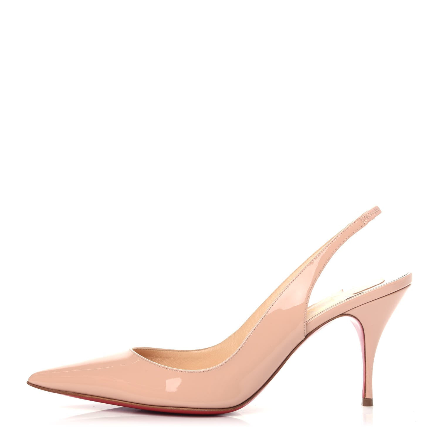 Christian Louboutin Patent Clare Sling 80 Pumps 38.5 Antoinette 1 of 7