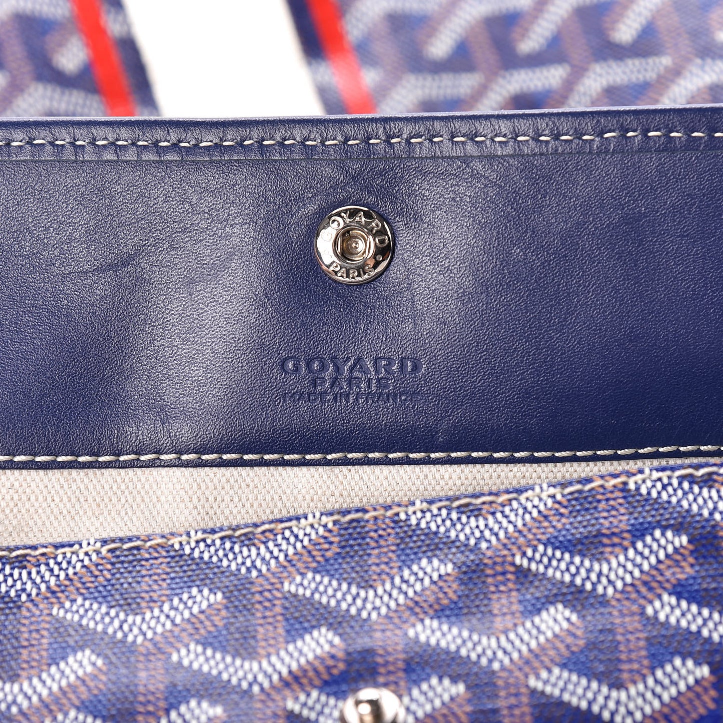 Goyardine Saint Louis PM Navy