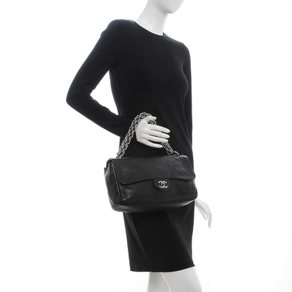 Chanel Lambskin Medium Soft and Chain Flap Black 2 of 9
