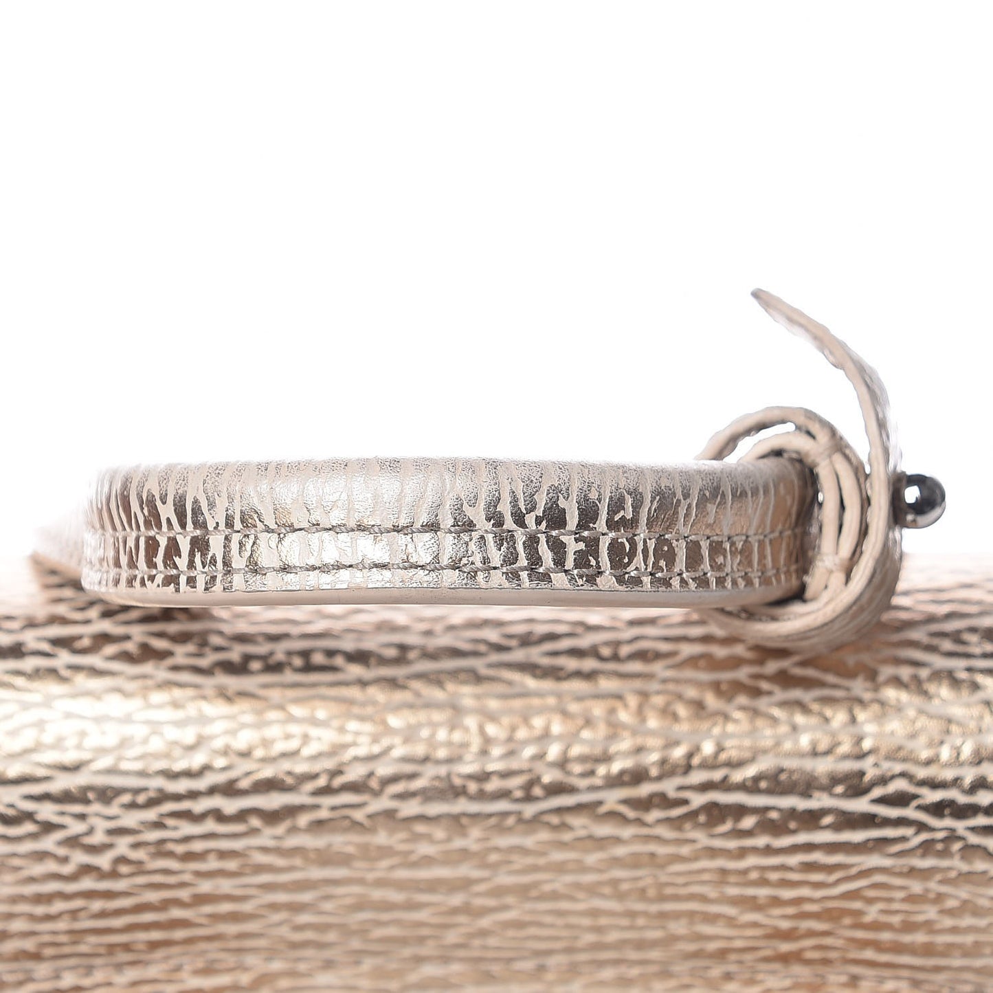 3.1 Textured Calfskin Mini Pashli Satchel Nude Platinum