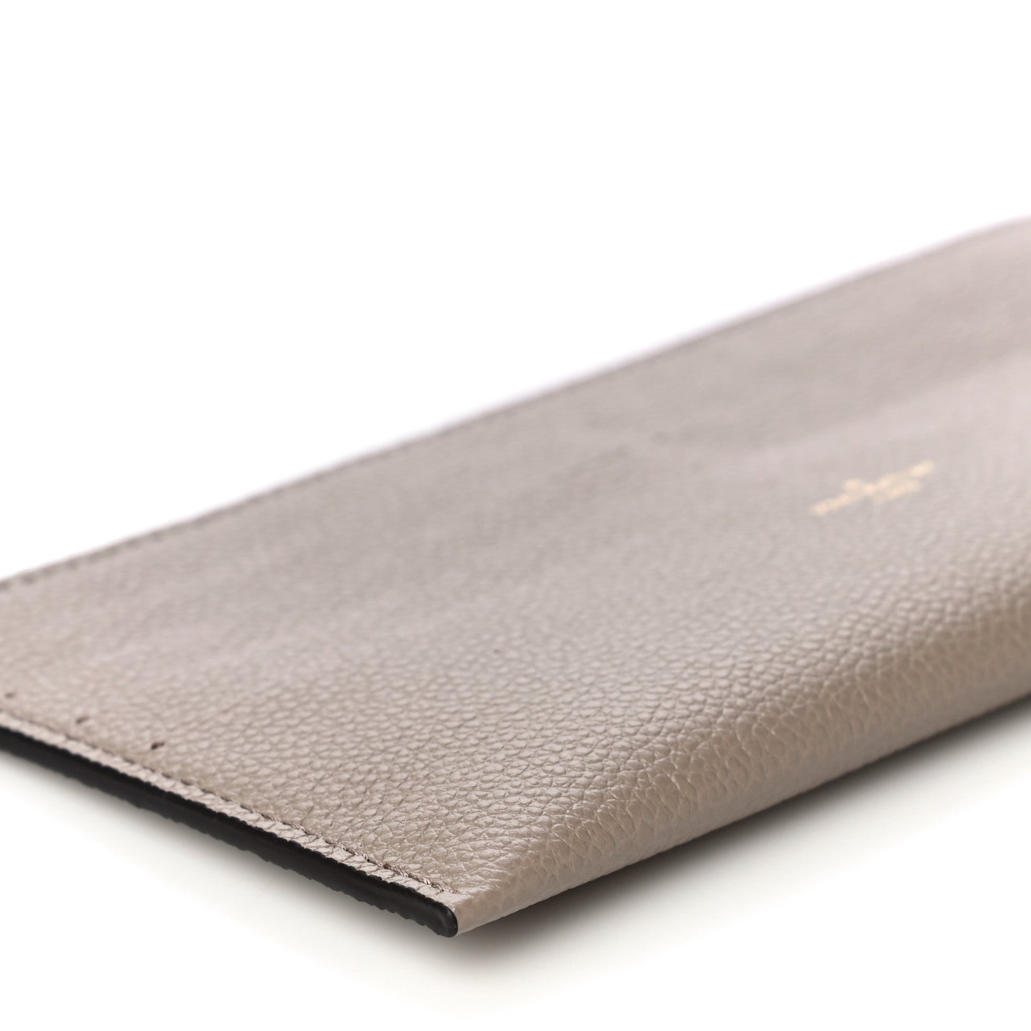 Louis Vuitton Calfskin Felicie Chain Wallet Card Holder Insert Tourterelle 8 of 9