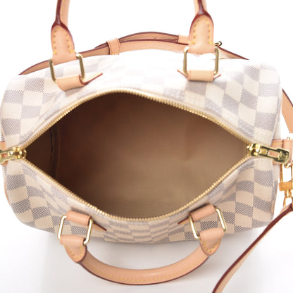 Louis Vuitton Damier Azur Speedy Bandouliere 25 5 of 10